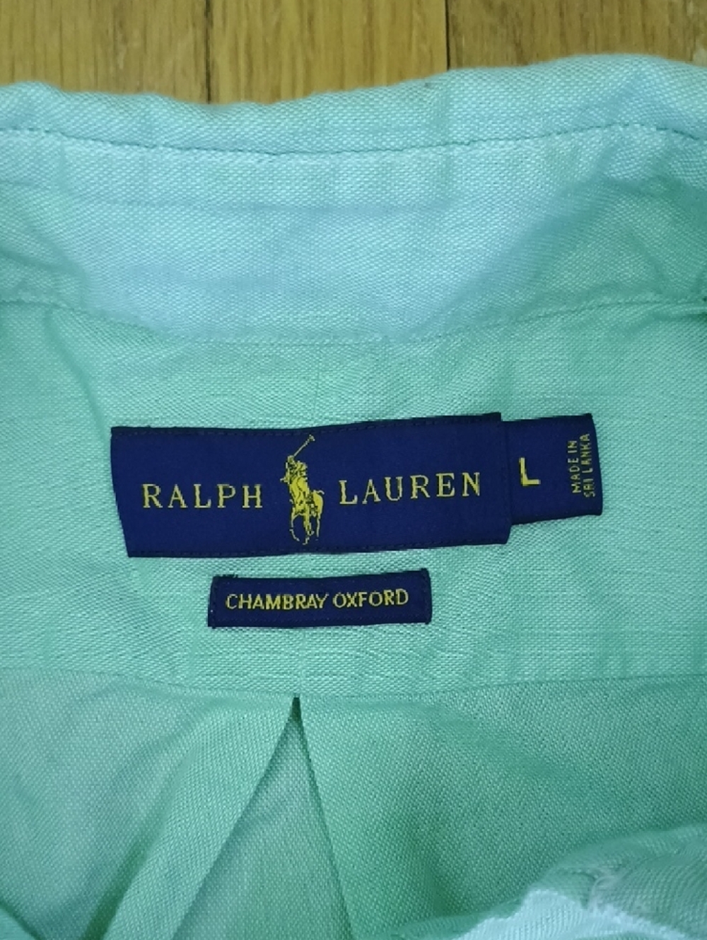 Polo by Ralph Lauren Light Mint Green Button-Down Shirt - Picture 2 of 5